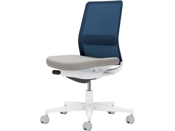 【レビュー投稿で100円OFFクーポン】【メーカー直送】コクヨ モネット 背メッシュ 肘無 ホワイトグレー ネイビー ライトグレー(U)【代引不可】【組立・設置・送料無料】肘なし メッシュチェア オフィスチェア オフィス家具