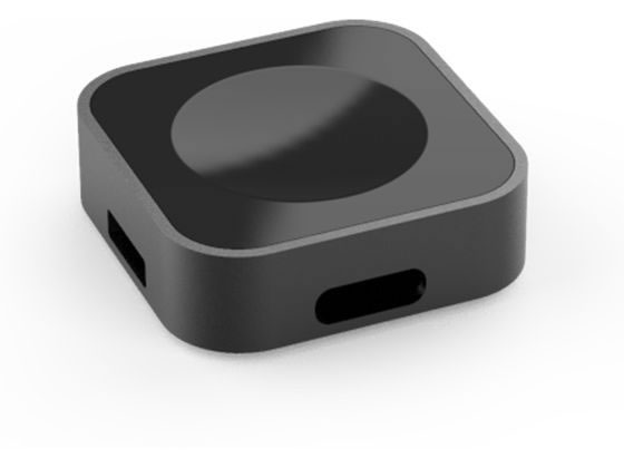 【お取り寄せ】ナガオカ AppleWatch対応ワイヤレス充電器 ブラック M312AWCBK ワイヤレス充電器 バッテリー 充電器 スマホ タブレット関連品