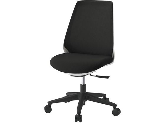 【楽天大感謝祭限定★26日9:59迄ポイント2倍】【メーカー直送】イトーキ ノナチェア 肘なし ナイロンキャスター WH BK【代引不可】肘なし メッシュチェア オフィスチェア オフィス家具