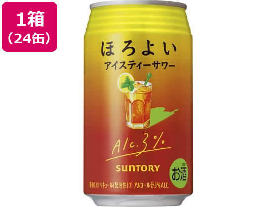 【レビュー投稿で100円OFFクーポン】サントリー ほろよい アイスティーサワー 3度 350ml 24缶 チューハイ ハイボール お酒