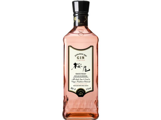 【レビュー投稿で100円OFFクーポン】【お取り寄せ】広島 サクラオB&D SAKURAO GIN LIMITED 700ml 国産 ジン 洋酒 お酒