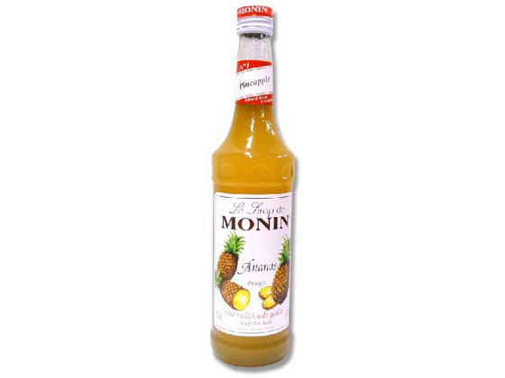 【スーパーSALE限定2,000円クーポン★11日9:59迄ポイント2倍】 【お取り寄せ】日仏貿易 モナン パイナップ ルシロップ 瓶 700ml シロップ ノンアルコール飲料 お酒