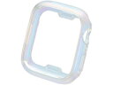 【レビュー投稿で100円OFFクーポン】【お取り寄せ】エレコム アップルウォッチ カバー 41mm オーロラクリア AW-23BBPUACR スマートウォッチ関連品 時計