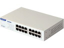【店内全品ポイント2倍★16日9:59迄】 【お取り寄せ】エレコム スイッチングハブ 16ポート Giga対応 ホワイト EHB-UG2B16-S(2)