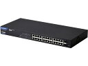【マラソン限定★2000円クーポン&ポイント2倍】【お取り寄せ】エレコム スイッチングハブ LAN ハブ 24ポート Giga EHB-SG2C24F-PL ス...