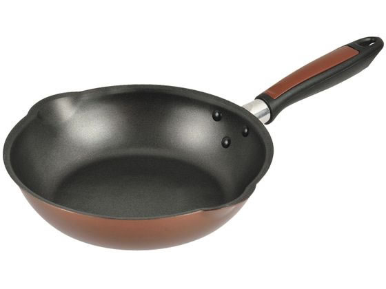 【楽天スーパーSALE限定★ポイント2倍＆2,000円クーポン】【お取り寄せ】パール金属 軽わざパンふっ素IH対応両口深型フライパン22cm フライパン 炒め鍋 鍋 厨房 キッチン