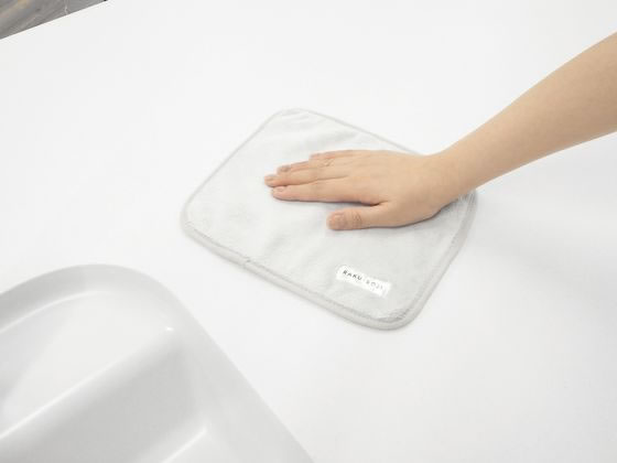 【レビュー投稿で100円OFFクーポン】【お取り寄せ】東和産業 RS たっぷり吸水ふきん グレー カウンタークロス ふきん クリーンナップ キッチン消耗品
