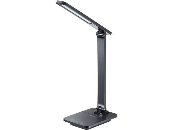 【マラソン限定★2,000円クーポン＆ポイント2倍】【お取り寄せ】サンワサプライ USB充電式LEDデスクライト LED-DESK1BK デスクスタンド デスクライト スタンド ライト 照明器具 家電
