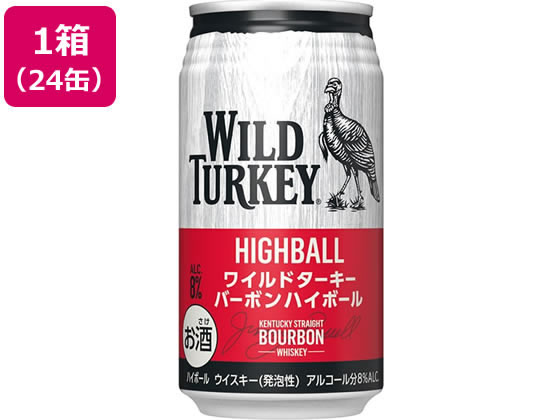 CTスピリッツ ワイルドターキーバーボンハイボール 350mL 24缶 ハイボール チューハイ お酒