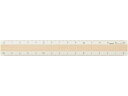ミドリ(デザインフィル) アルミ&ウッド定規 15cm アイボリー 42305006 定規 スケール 教材 学童用品