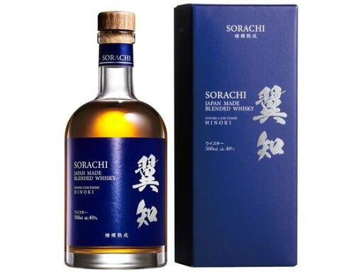 【レビュー投稿で100円OFFクーポン】翼知 SORACHI WHISKY 檜樽熟成 500mL 40度 国産 ウイスキー 洋酒 お酒