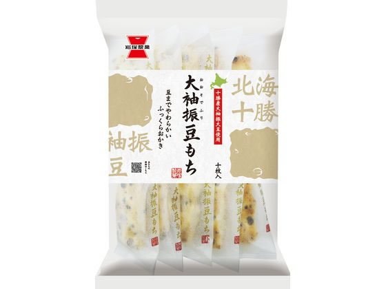 【スーパーSALE限定★2,000円クーポン＆11日9:59迄ポイント2倍】 岩塚製菓 大袖振豆もち 10枚 煎餅 おかき お菓子のサムネイル