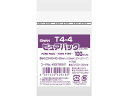 【店内全品ポイント2倍★16日9:59迄】 【お取り寄せ】スワン OPP袋 ピュアパック テープ付 T4-4 100枚 006798347 OPP袋 テープ付き...