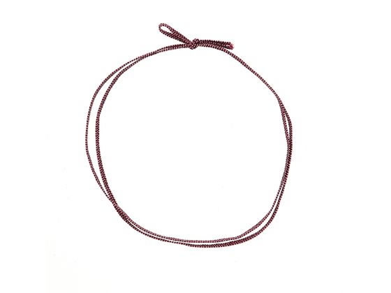 【ブラックフライデー限定★27日9:59迄店内ポイント2倍】【お取り寄せ】カラーゴム 平彩ゴム 2重 片花結び 74cm エンジ 50本 包装 包装紙 ラッピング