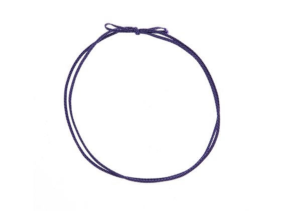 【ブラックフライデー限定★27日9:59迄店内ポイント2倍】【お取り寄せ】カラーゴム 平彩ゴム 2重 片花結び 74cm 紫 50本 001510130 包装 包装紙 ラッピング