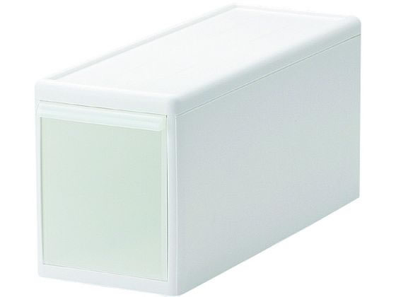 【マラソン限定★ポイント2倍】【お取り寄せ】ライクイット 組み合わせて使える収納ケース スリムM ホワイト 収納家具 インテリア 収納