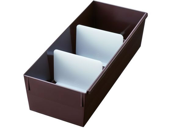 【レビュー投稿で100円OFFクーポン】【お取り寄せ】ライクイット サッと取り出し インナーケースM ブラウン 衣装収納 収納 日用雑貨