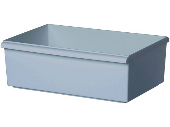 【レビュー投稿で100円OFFクーポン】【お取り寄せ】ライクイット ジャストイット コンテナーワイド(浅) グレー 衣装収納 収納 日用雑貨