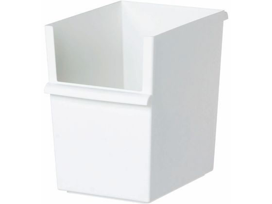 【レビュー投稿で100円OFFクーポン】【お取り寄せ】ライクイット ジャストイット コンテナースリム(深) ホワイト 衣装収納 収納 日用雑貨