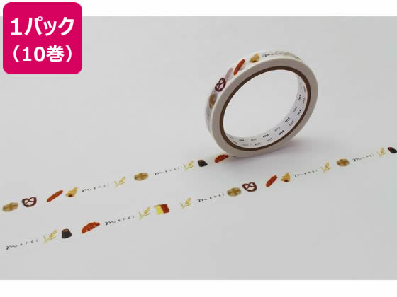 【レビュー投稿で100円OFFクーポン】【お取り寄せ】カモ井 mt large core パン 強粘着 10巻 MT10L072 デコレーション用マスキングテー...