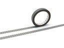 【お取り寄せ】カモ井 mt large core 細かいギンガムチェック・ブラック 強粘着 デコレーション 15mm幅 マスキングテープ