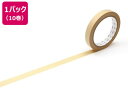 【店内全品ポイント2倍★16日9:59迄】 【お取り寄せ】カモ井 mt large core 和紙 駱駝 強粘着 10巻 MT10L059 デコレーション 15...