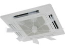 【お取り寄せ】キングジム ハイブリッドファンFA1 クリア- HBF-FA1CW 冷房器具 冷暖房器具 家電