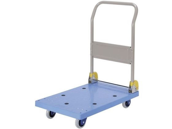 【レビュー投稿で100円OFFクーポン】送料無料【お取り寄せ】金沢車輌 NP-101GS小型静音樹脂台車(ハンド..