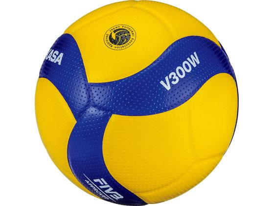 【ブラックフライデー限定★27日9:59迄店内ポイント2倍】【お取り寄せ】ミカサ 国際公認球 検定球 5号 ブルー/イエロー V300W