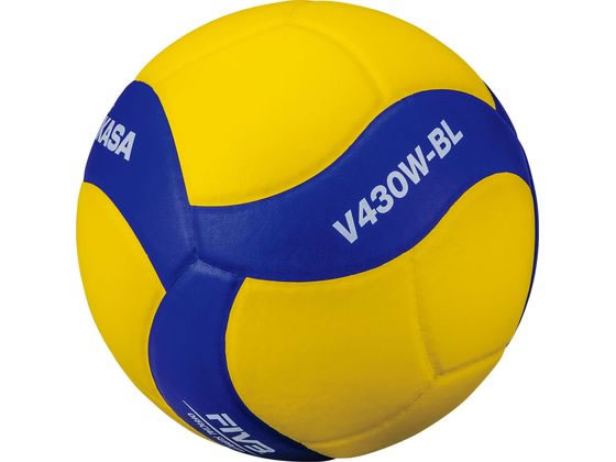 【ブラックフライデー限定★27日9:59迄店内ポイント2倍】【お取り寄せ】ミカサ 鈴入りバレーボール 4号球 V430W-BL