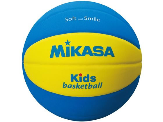 【レビュー投稿で100円OFFクーポン】【お取り寄せ】ミカサ スマイルバスケット 5号球 イエロー/ブルー SB5-YBL