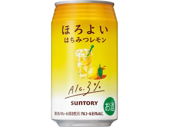 【マラソン限定★ポイント2倍】サントリー ほろよい はちみつレモン 350ml カクテル チューハイ ハイボール お酒