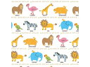 【ポイント2倍★19日20:00~26日1:59迄】【お取り寄せ】ヘイコー 包装紙 半才 アフリカ 50枚 002408400 包装紙 包装 ラッピング
