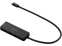 【ポイント2倍★19日20:00〜26日1:59迄】【お取り寄せ】エレコム Type-Cハブ USB-A HDMI ブラック U3H-MH3006BBK USB...