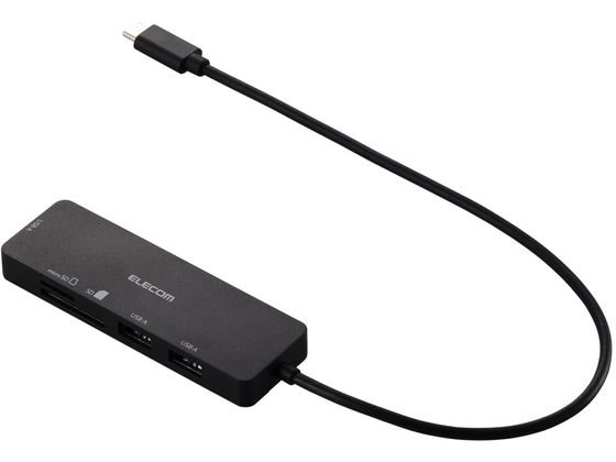 ڤ󤻡ۥ쥳 Type-Cϥ USB-A SD ֥å U3H-MSD3007BBK USBϥ ɥå󥰥ơ...