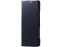 【マラソン限定★2000円クーポン&ポイント2倍】【お取り寄せ】エレコム Xperia10 VI 手帳ケース 軽量 ネイビー PM-X241PLFUNV スマー...