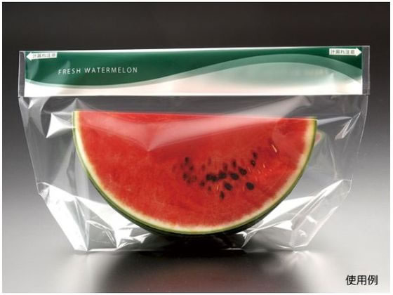 【レビュー投稿で100円OFFクーポン】【お取り寄せ】パックスタイル スイカ袋 ウェーブ M 1000枚 OPP袋 テープ付き