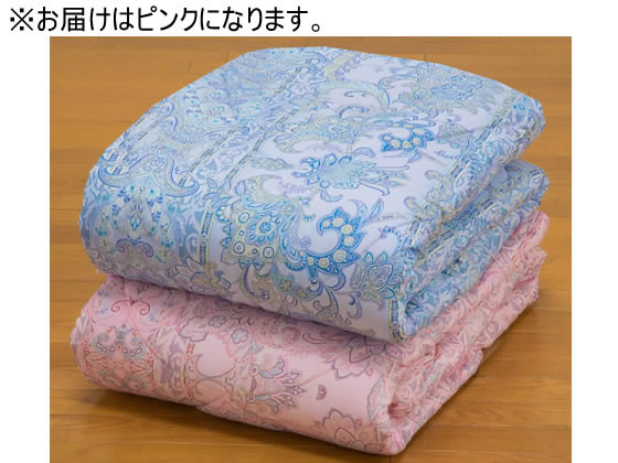 【マラソン限定2000円クーポン★ポイント2倍16日9:59迄】【メーカー直送】ファミリー・ライフ 洗える清潔肌掛布団 シングル ピンク【代引不可】シングル 掛布団 寝具