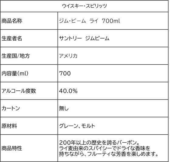 �ڥޥ饽�������ݥ����2�ܡۡڤ����󤻡ۥ���ȥ꡼ ����ӡ��� �饤 700mL 40�� ����ꥫ �С��ܥ� ���������� �μ� ����