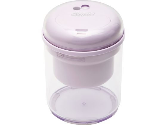 【レビュー投稿で100円OFFクーポン】ソニック リビガク たっぷりフリーキー 電池電動鉛筆削り バイオレ..