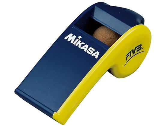 【ブラックフライデー限定★27日9:59迄店内ポイント2倍】【お取り寄せ】ミカサ パルマスター ホイッスル コルク入り ネイビー イエロー PULNBY