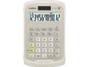 【店内全品ポイント2倍★16日9:59迄】 【お取り寄せ】カシオ 防水防塵電卓ミニジャスト 12桁 ベージュ WM-320MT-BE-N