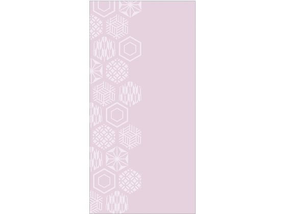 【ポイント2倍★19日20:00〜26日1:59迄】ササガワ ポチ袋 mutsuiro むついろ 万型 藤佳 トウカ 2枚 祝儀袋 冠婚葬祭 式典