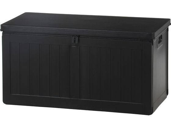 【ポイント2倍★22日20:00〜27日9:59迄】【メーカー直送】不二貿易 収納BOXベンチ ブラ