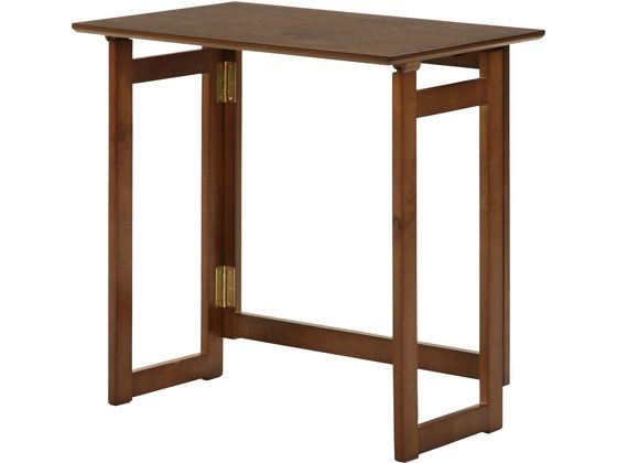 【商品説明】突板仕様で天然木の自然な風合いを感じられるシンプルなテーブルです。幅70×奥行45cmとコンパクトながら、ノートPCを置いても余裕があり広々使用できます。耐荷重は10kg。パソコン作業や読書など、使いたいときだけ専用のワークスペ...