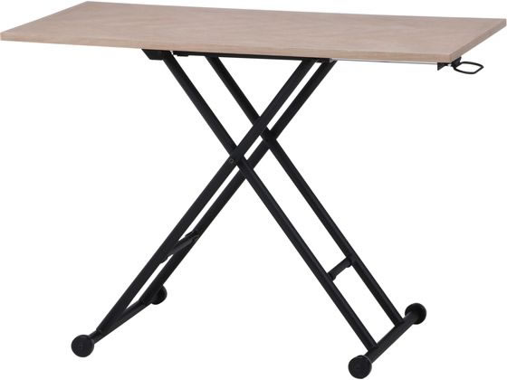 【レビュー投稿で100円OFFクーポン】【メーカー直送】不二貿易 昇降テーブル シルビア ホワイト【代引不可】ダイニングテーブル テーブル リビング家具 インテリア