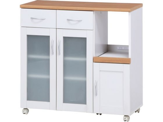 【マラソン限定2000円クーポン★ポイント2倍16日9:59迄】【メーカー直送】不二貿易 キッチンカウンター ..