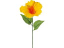 【ポイント2倍★22日20:00〜27日9:59迄】【お取り寄せ】YDM ハイビスカス ニューオレンジ FS-8355NOR 花材 造花 アーティフィシャルフラ...