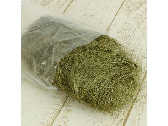 【お取り寄せ】大地農園 シサル麻 約40g ハーバルグリーン 76-60520-700 フラワーアレ