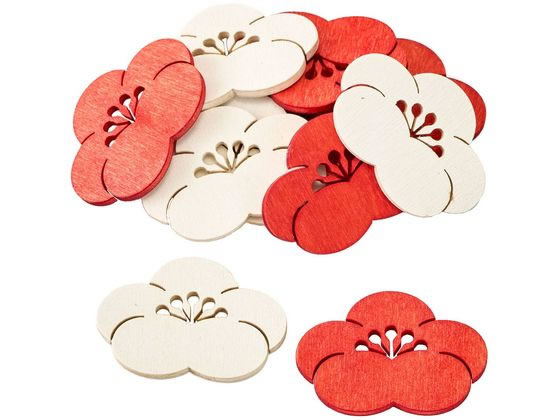 【ブラックフライデー限定★27日9:59迄店内ポイント2倍】【お取り寄せ】東京堂 祝い梅パーツ 紅白／ZE008738 フラワーアレンジメント道具 花器 花資材 花 フラワーアレンジメント材料